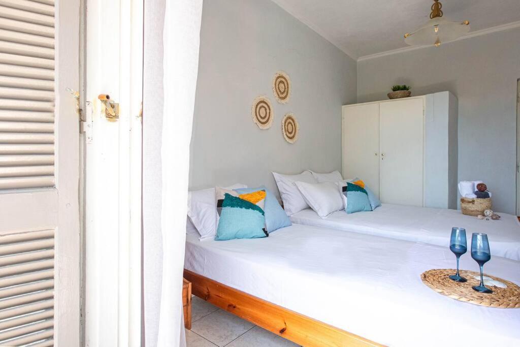 Апартаменты Blue Maraci 2 - Sea View, Kitchen, Beach Access Химара Экстерьер фото